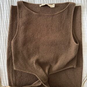 Bec + Bridge Chocolate Knit Dress